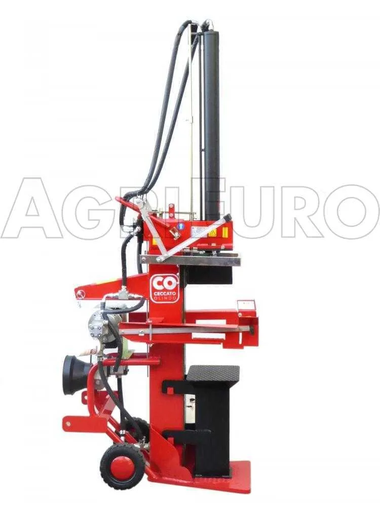 Ceccato KOMBI SPLET13 - Fendeuse à bois hybride - Électrique et à tracteur - Verticale