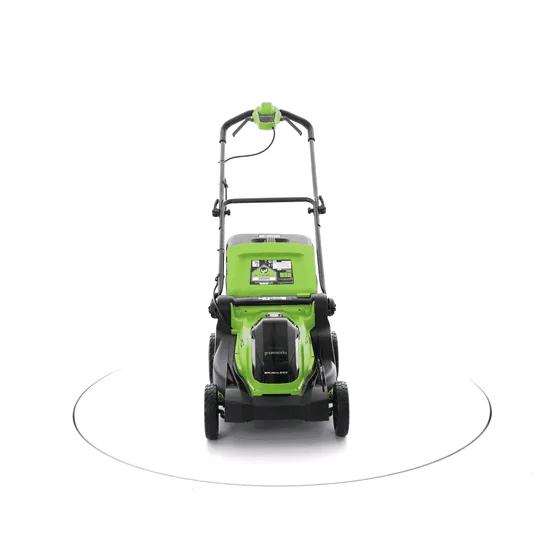 Greenworks MO40L413-01 - Tondeuse à gazon à batterie - 40 V/4 Ah - Largeur de coupe 41 cm