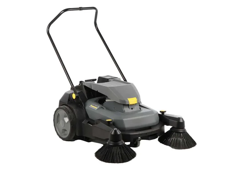 Karcher KM 70/25 C Bp 2SB - Balayeuse à batterie avec bac de ramassage 36V 2.5Ah