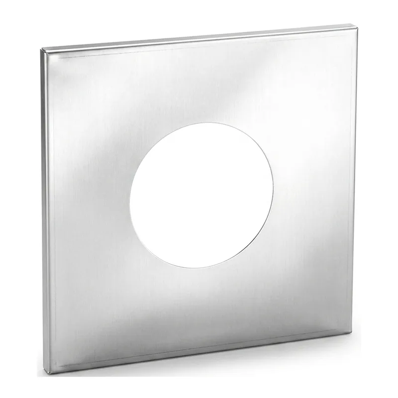 Schiedel Cache de raccordement carré 200 mm pour ICS Ø 150 mm