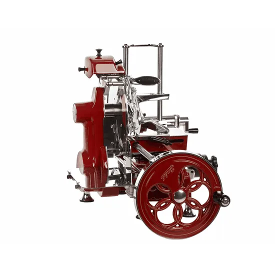 BERKEL B2 Rouge - Trancheuse à volant - Lames en acier chromé de 265 mm