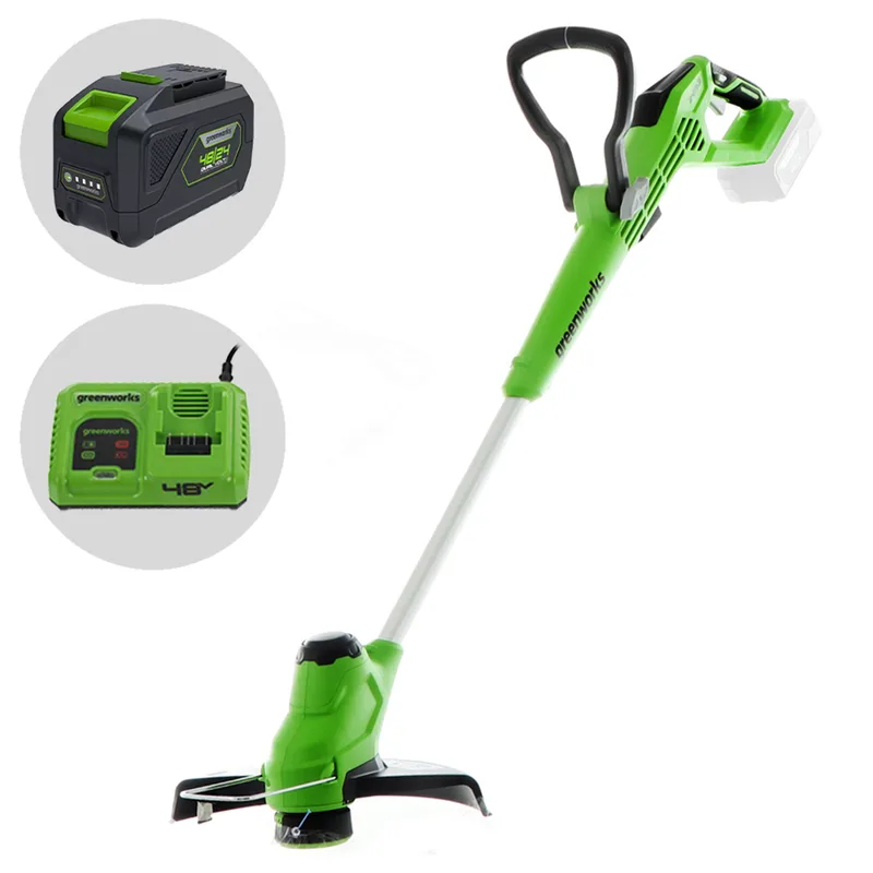 Greenworks G24LT28 - Coupe-bordures à batterie - 24 V 10 Ah