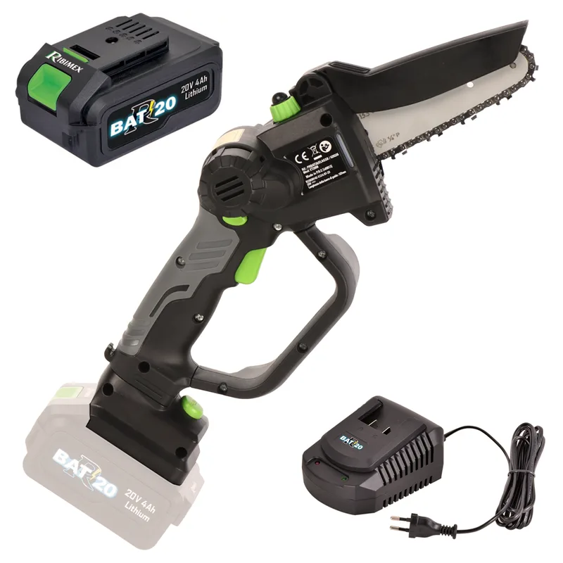 Ribimex PRBAT20/ELAG - Élagueuse sur batterie - 20v/4Ah