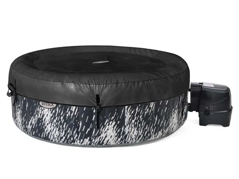 Intex PureSpa Bubble Glow Deluxe - Ø 196 × 71 cm - Spa gonflable 28494NP