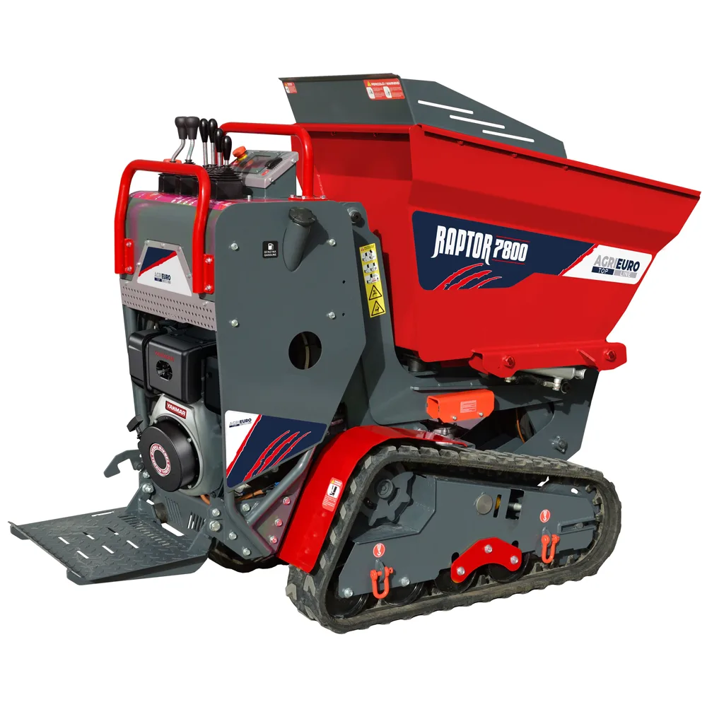 Brouette à moteur sur chenilles AgriEuro Top-Line RAPTOR 7800 YED - Yanmar L100E