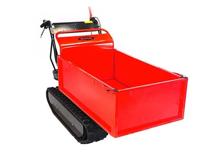 Brouette motorisée à chenilles AMA TAG500T avec benne extensible - Charge 500 kg