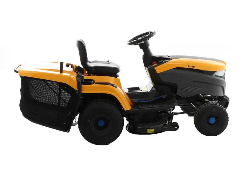 Tracteur tondeuse à batterie Stiga Estate 384e - Bac de ramassage - Puissance 48 V/30 Ah