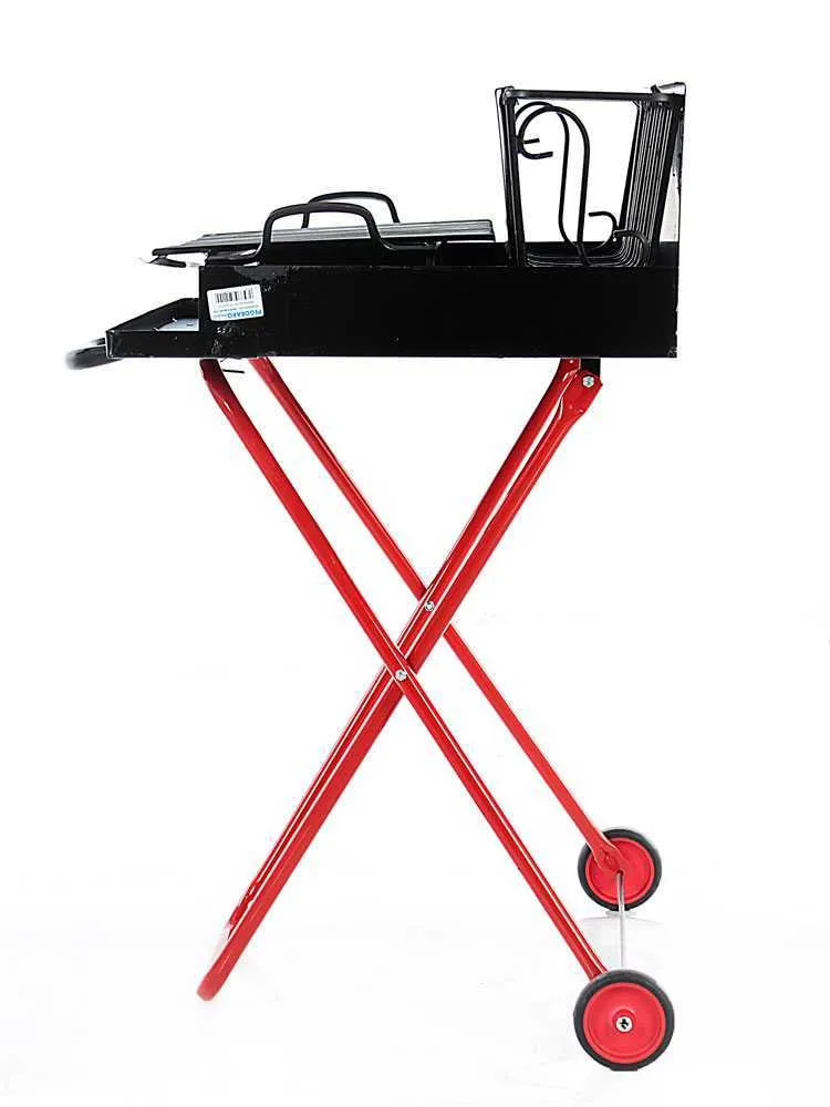 Pegoraro Angelo 214 Medium - Barbecue portable à bois et charbon - Pliant