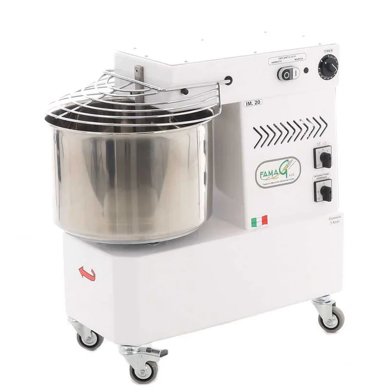 Pétrin à spirale Famag IM20 New – 400, triphasé 2 vitesses 18KG