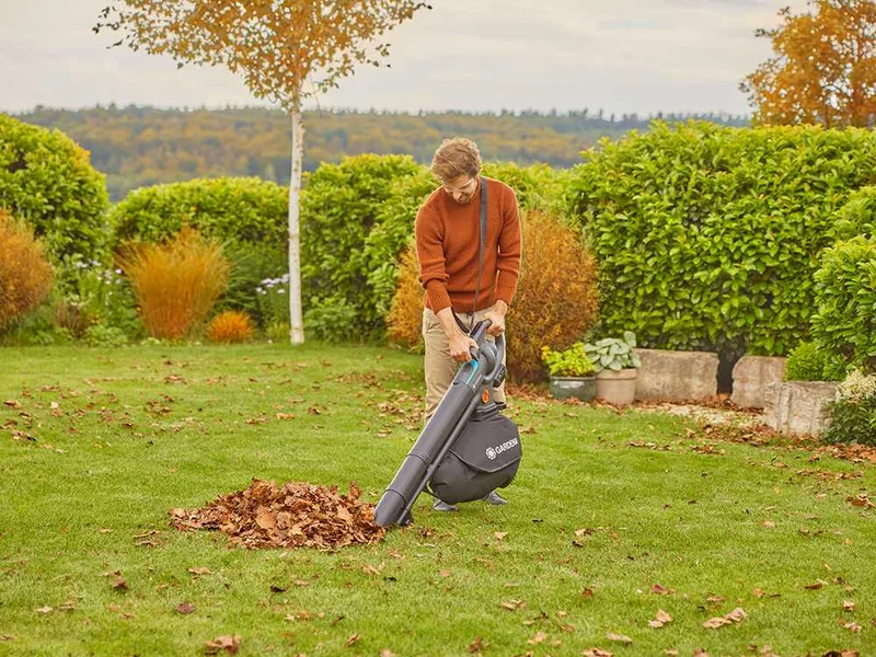 Gardena PowerJet Collect 18 P4A - Souffleur Aspirateur à batterie