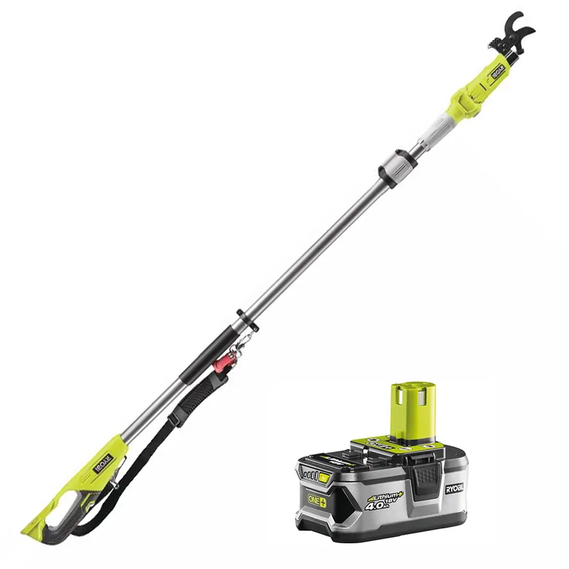 Échenilloir à batterie RYOBI RY18PLA-0 - 18V - 4Ah - Diamètre de coupe 32 mm