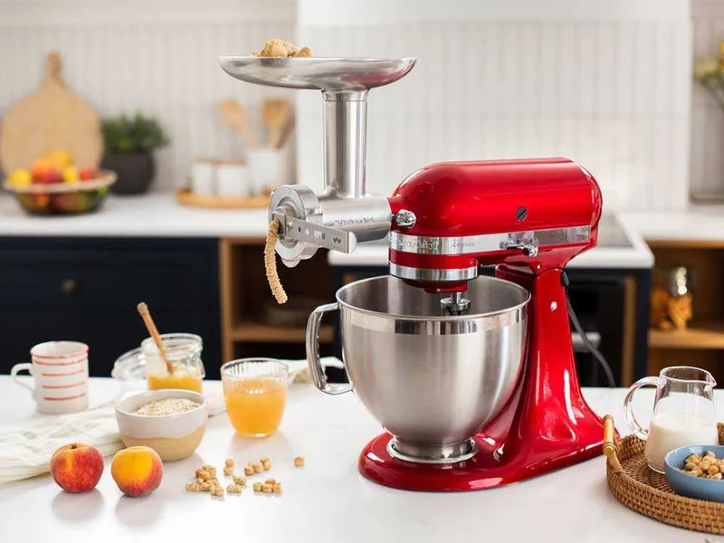 KitchenAid 5KSMFGCA - Set hachoir et presse à biscuits