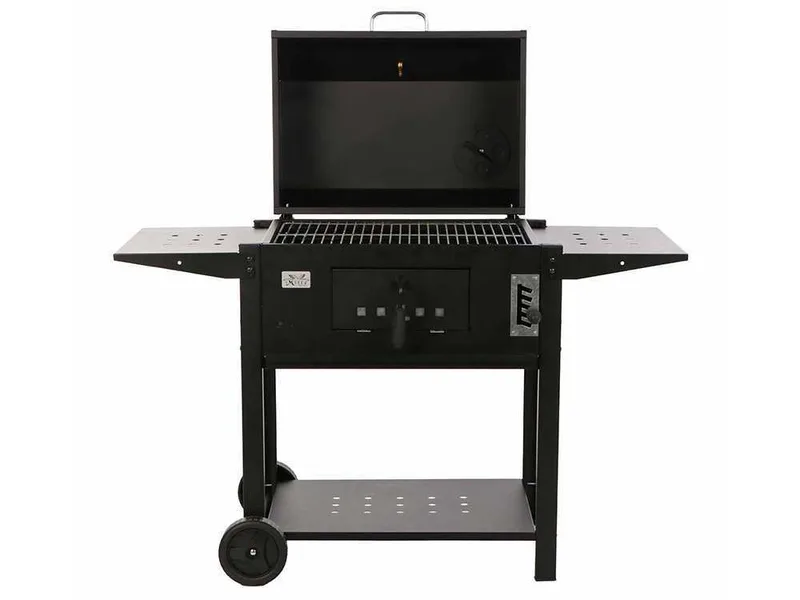 Mille Teseo - Barbecue à charbon en fer artisanal - 60x43 cm