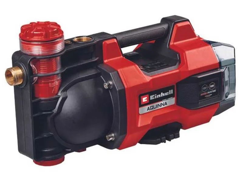 Einhell Aquinna 18/30 F led - Pompe auto-amorçante à batterie - 4Ah 2X18V