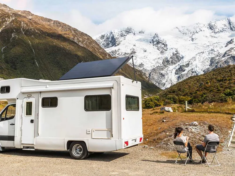 EcoFlow Panneau photovoltaïque rigide - 2 x 100 W