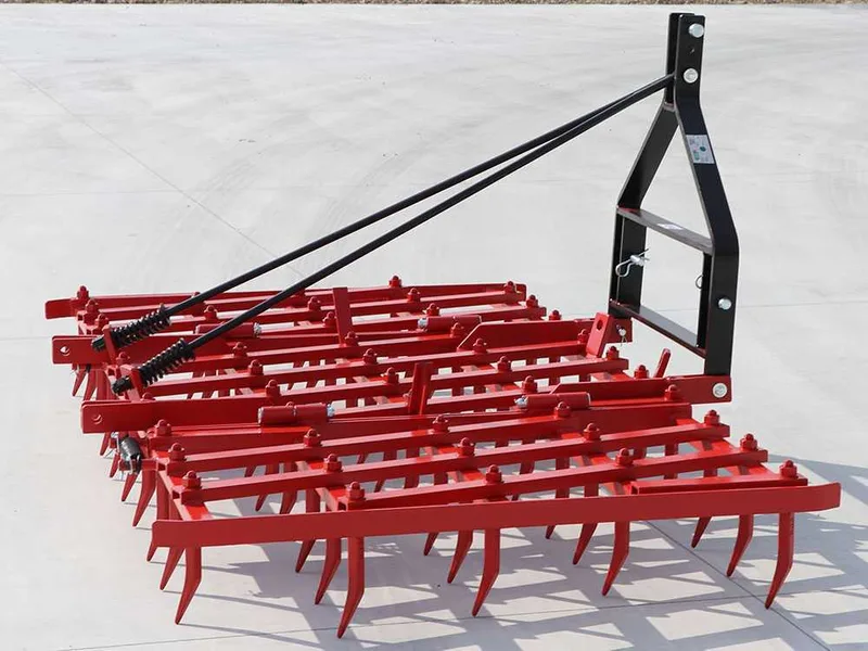Herses à dents fixes série lourde AgriEuro EPP50 - Porté / Tracté - 50 dents refermables - 250 cm