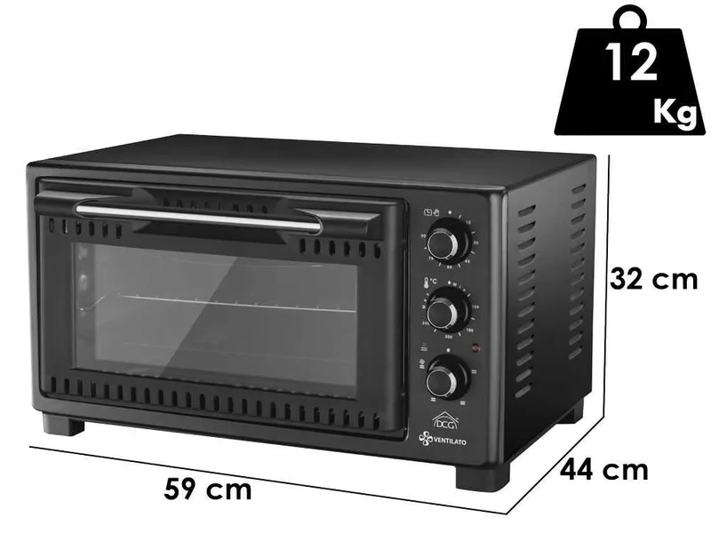 DCG MBT1045 - Four électrique ventilé LT 45 1450 W