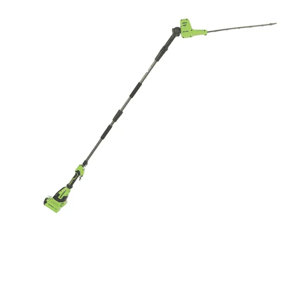 Greenworks PH40B01-01 - Taille-haie électrique sur perche orientable - 40 V/2 Ah