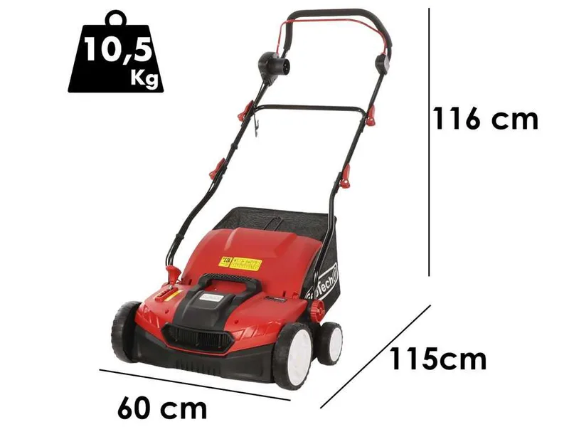 GeoTech SC 1850EVO - Aérateur électrique - 1800 W