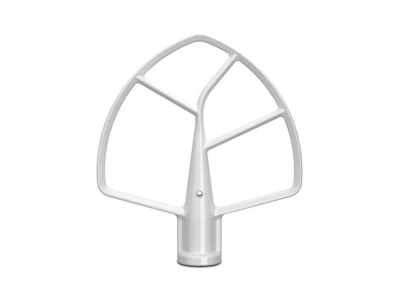 KitchenAid 5KSMBLWF - Fouet plat revêtement blanc