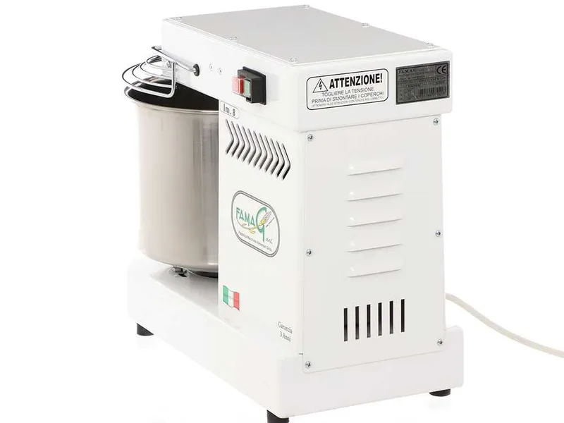 Pétrin à spirale Famag IM 8 électrique moteur monophasé – 8KG - 10L