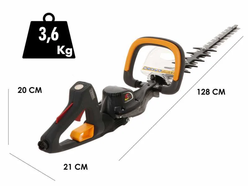 Taille-haie à batterie Zanon Raptor 750 - lame de 75 cm -50,4 V 6,4 Ah