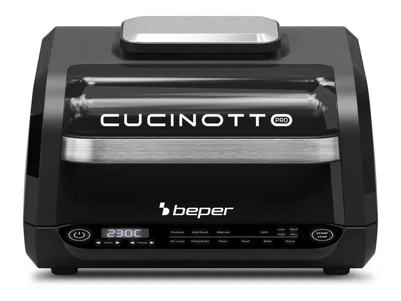 Beper P101FRI081 - Friteuse sans huile numérique - Four électrique 1700W