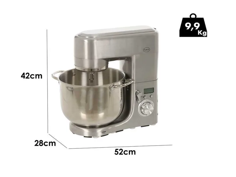 R.G.V. Pasta Prof PL10S - Batteur mélangeur planétaire - Cuve de 10 litres