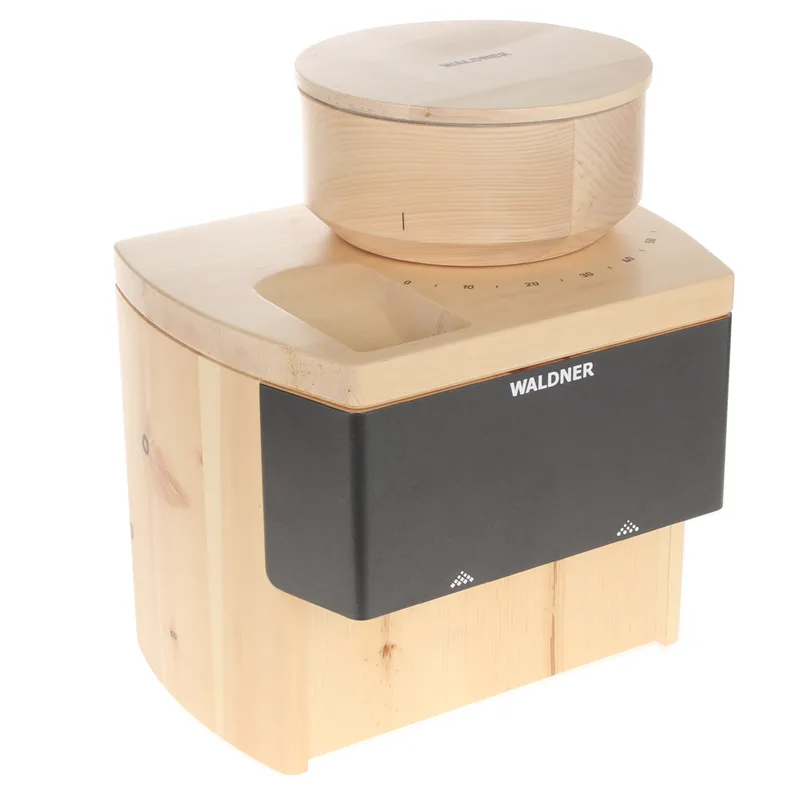 Waldner Luis - Moulin à farine en pin cembro avec meules en pierre - 400W