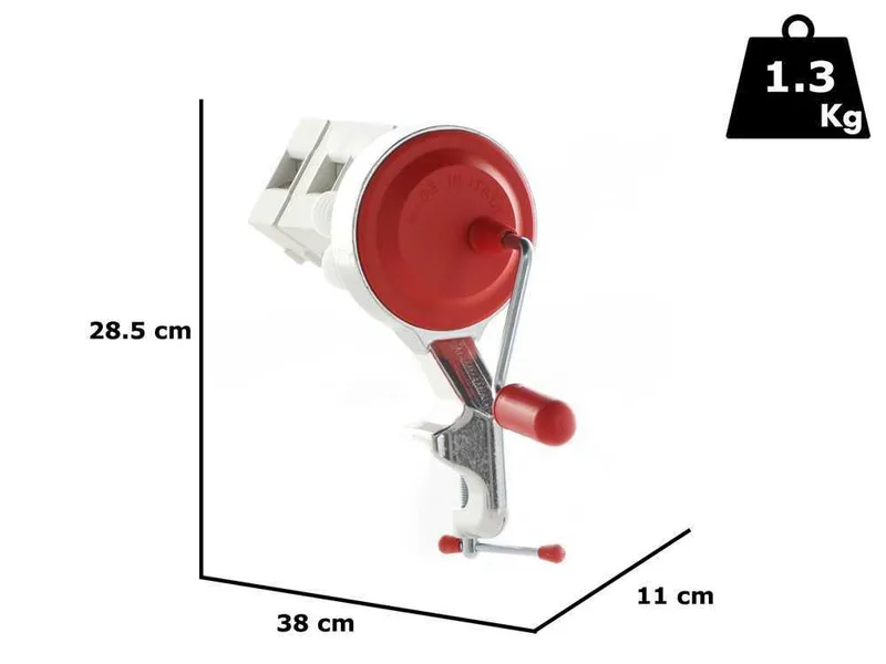 MAMMAMIA Big Mama - Machine à pâtes manuelle en aluminium