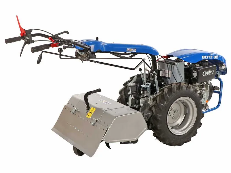 EuroMech BLITZ 80 - Motoculteur diesel - Yagmur D300 - 7 CV - Démarrage électrique