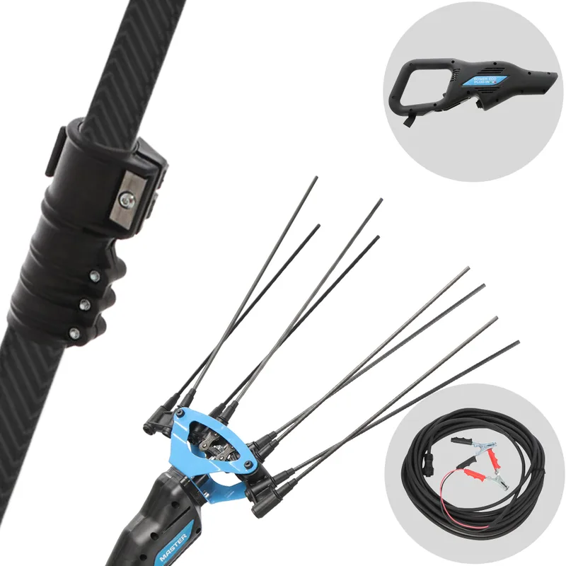 Campagnola Icarus V1 ECO Plug-in - Perche en carbone de 150-220 cm - Peigne vibreur électrique à batterie
