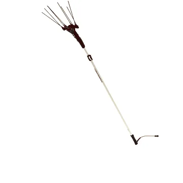 Castellari Vertigo L 12V - Peigne vibreur électrique à batterie de type automobile avec câble inclus - Perche aluminium télescopique 240/320 cm