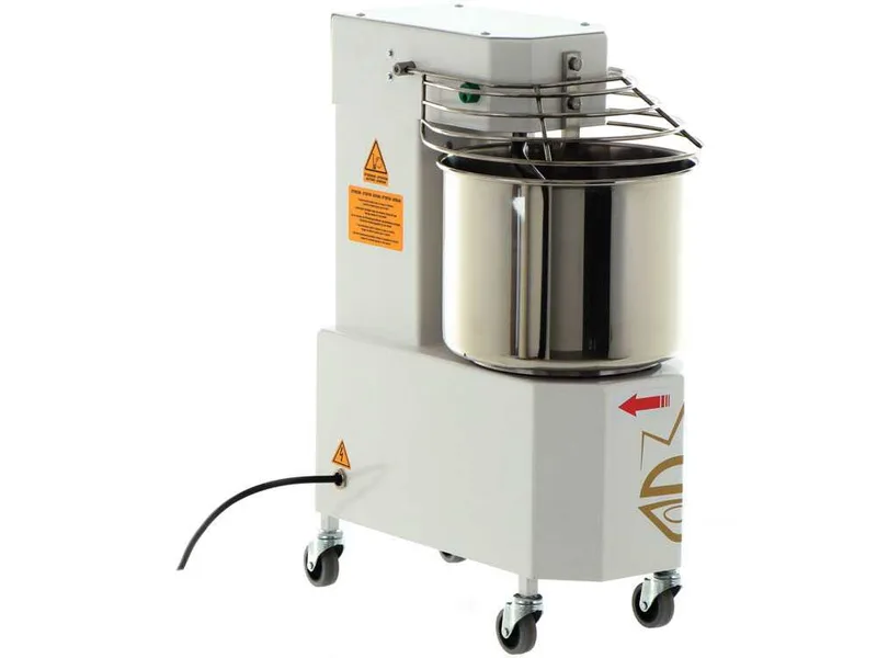 Pétrin à spirale SPIRALMAC SV8 monophasé - Capacité pâte 8 Kg
