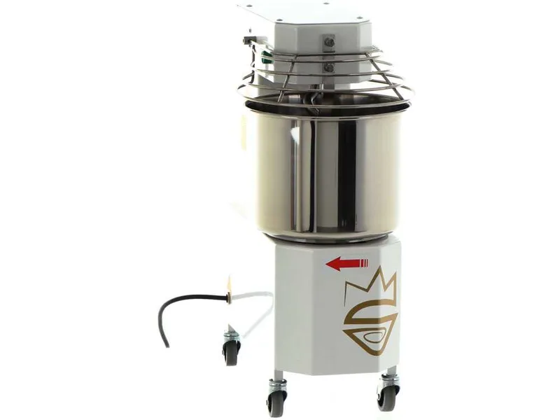 Pétrin à spirale SPIRALMAC SV8 monophasé - Capacité pâte 8 Kg
