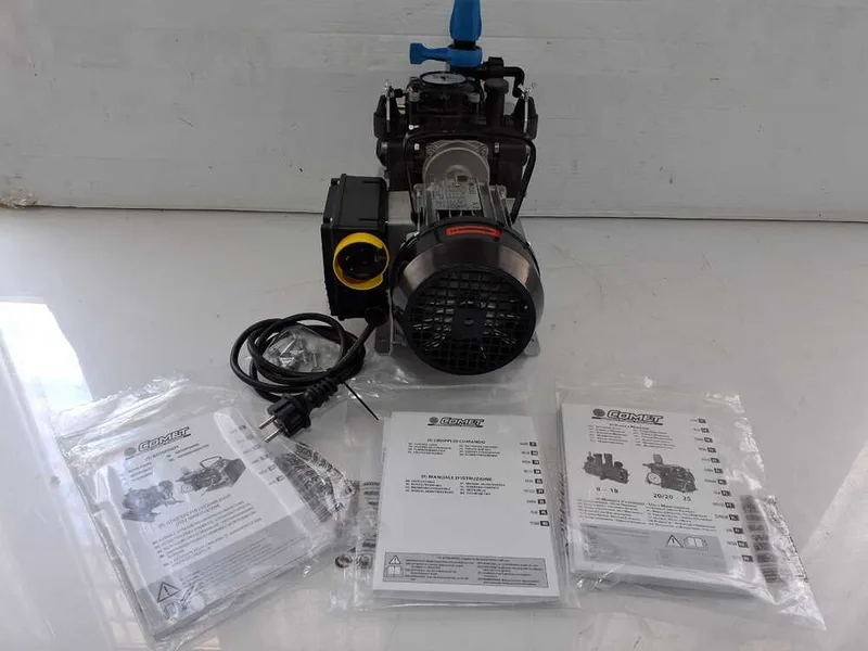 Outlet - petits défauts esthétiques - Comet mc 25 - Motopompe électrique pour pulvérisation - Moteur monophasé de 1,5 HP