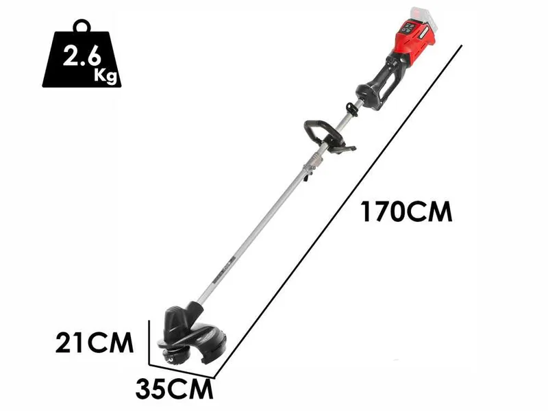 GeoTech X-Line BC-20V - Débroussailleuse à batterie - 20 V 4 Ah