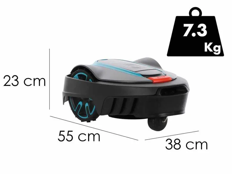 Gardena Smart SILENO City 250 - Robot tondeuse - Gestion avec Gardena Smart app - Largeur coupe 16 cm