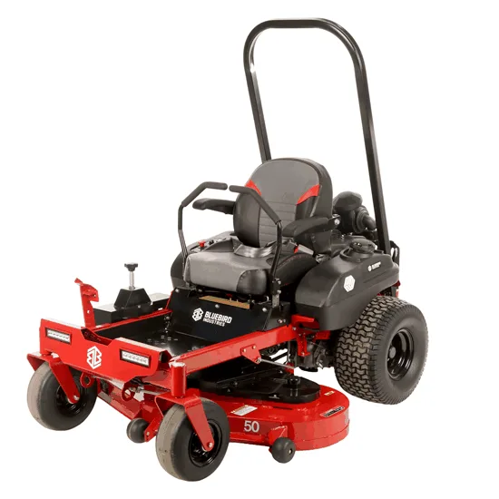 Blue Bird ZTR 50L PRO - Tondeuse autoportée à rayon de braquage zéro - Éjection latérale et coupe mulching