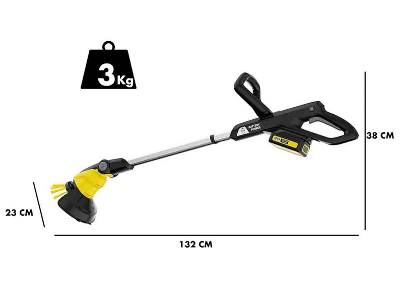 Karcher WRE18-55 - Désherbeur de mauvaises herbes - sans batterie et sans chargeur