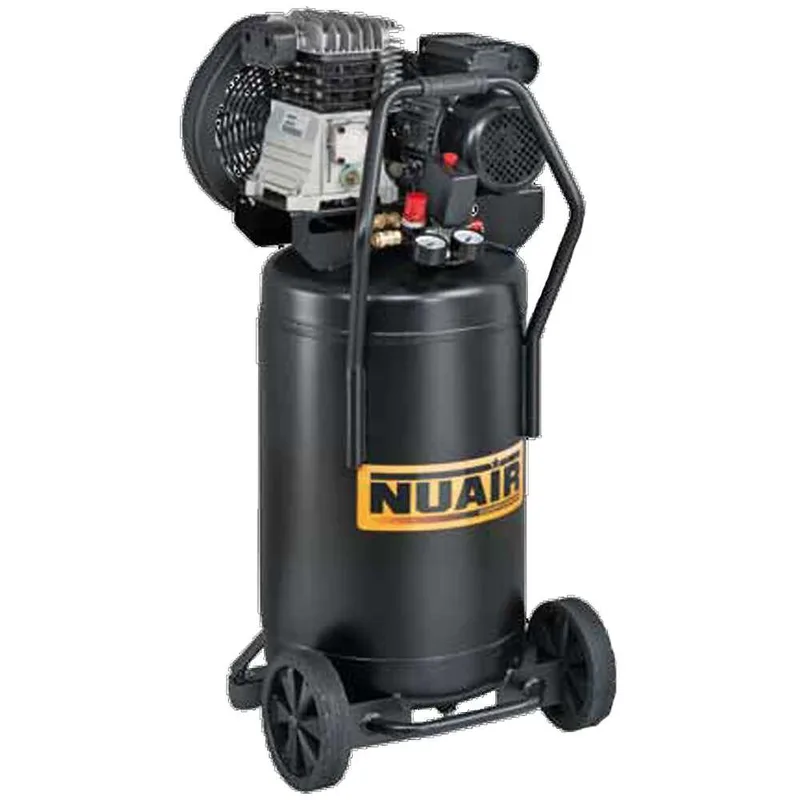 Nuair B2800B/3M/90V - Compresseur d'air électrique vertical à courroie - Moteur 3 CV - 90 L