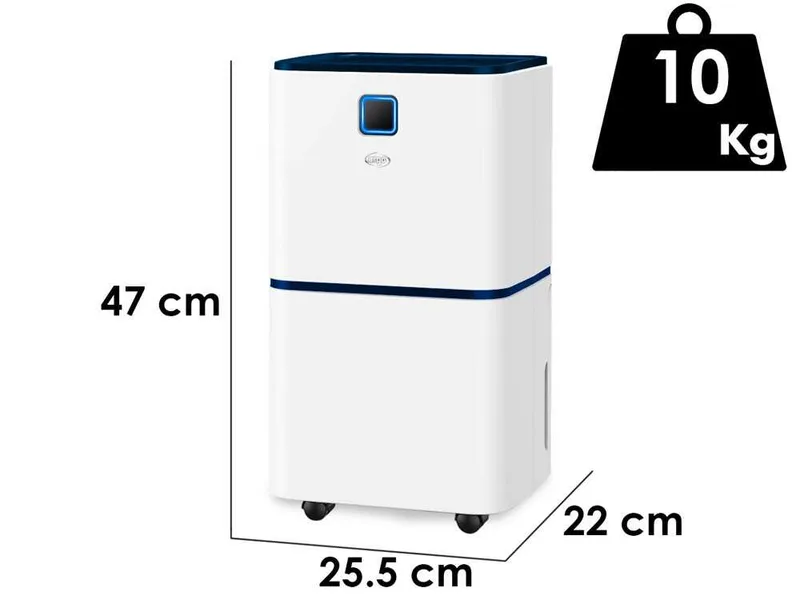 Argo Dry Pury Evo 13 - Déshumidificateur avec système de purification de l'air - 13 L/24 h