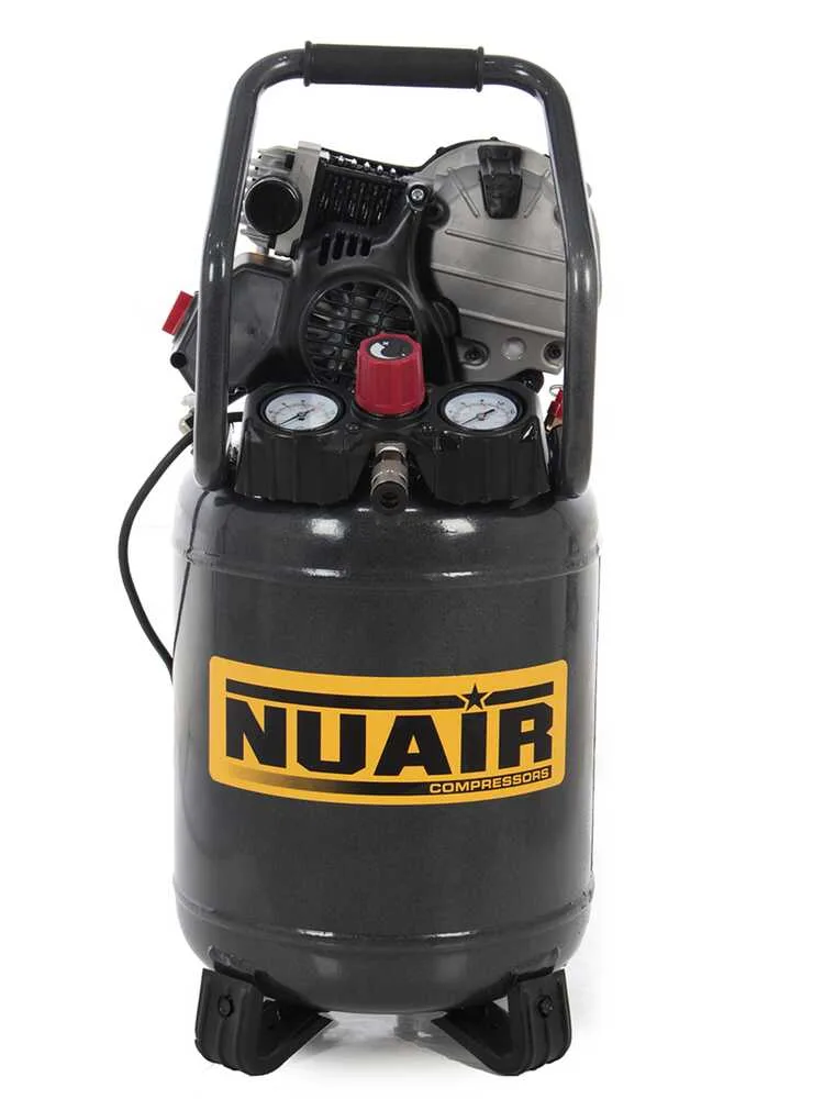 Nuair FU 227/10/24V - Compresseur d'air électrique portatif monophasé - Moteur 2 CV - 24 L