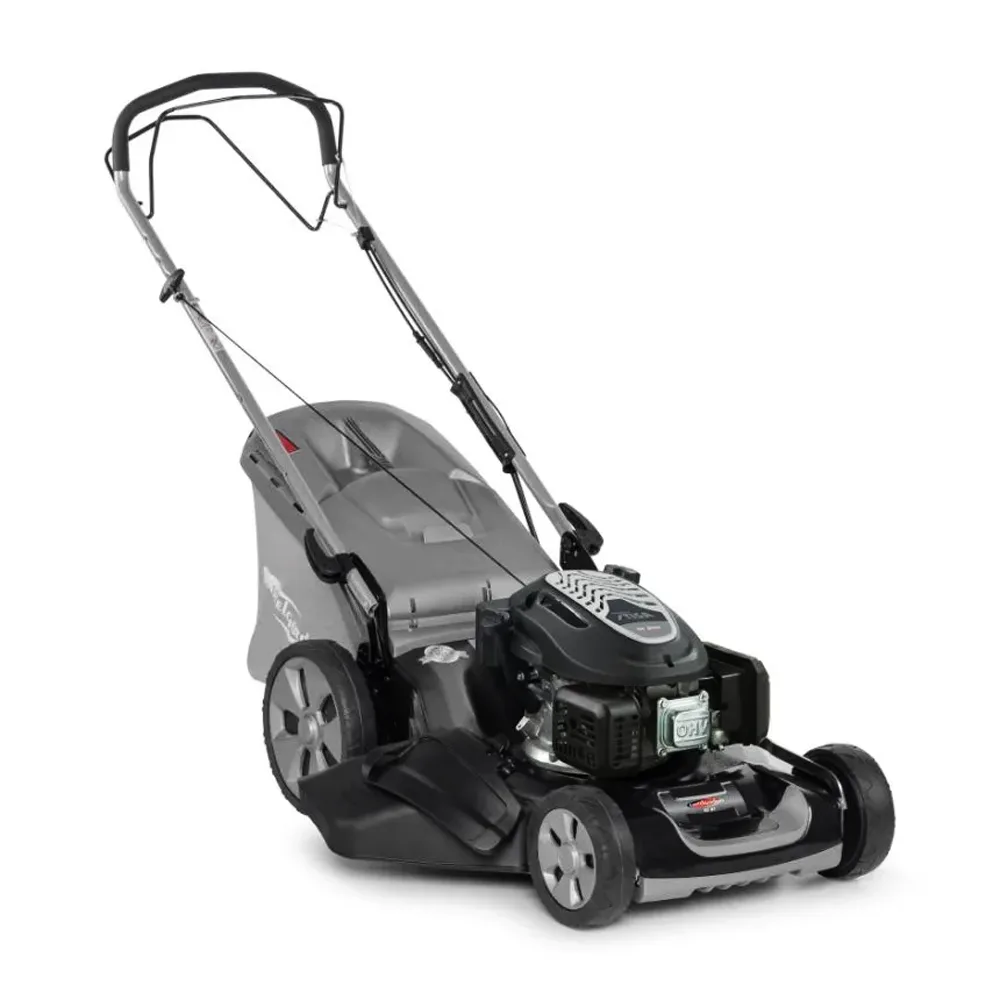 CastelGarden XS 55 S - Tondeuse à gazon tractée thermique - 4 en 1 - Coupe 53cm