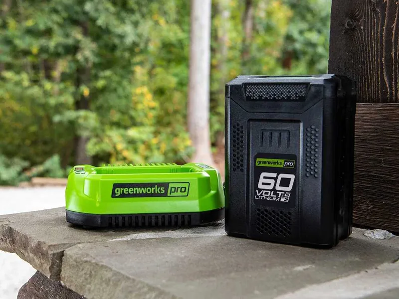 Starter kit Greenworks Batterie 60V 2Ah + Chargeur