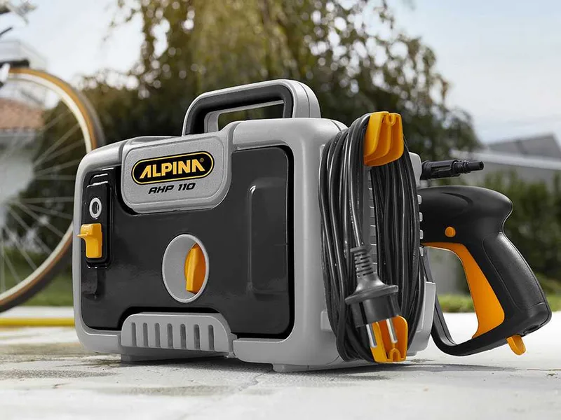 Alpina AHP 110 - Nettoyeur haute pression à froid portatif et compact - 110 bar max - 390 l/h