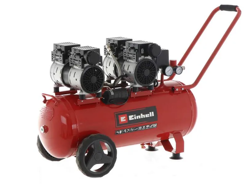 Einhell TE-AC 50 Silent - Compresseur électrique - Sur chariot et insonorisé