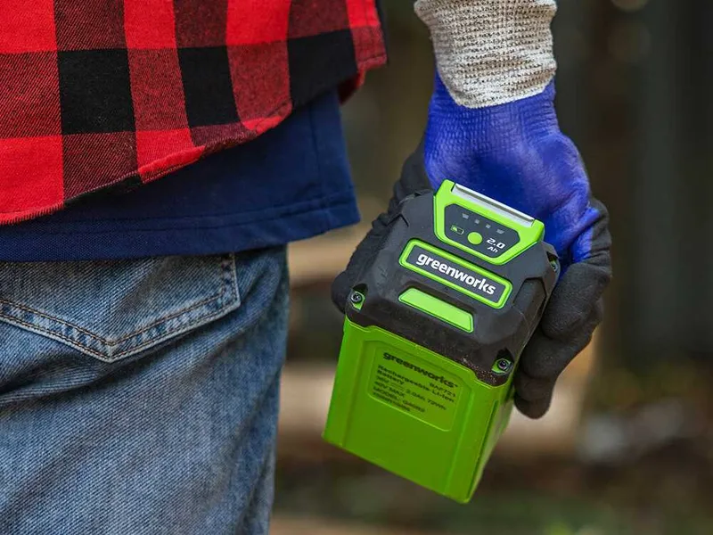 Starter kit Greenworks Batterie 40V 2Ah + Chargeur