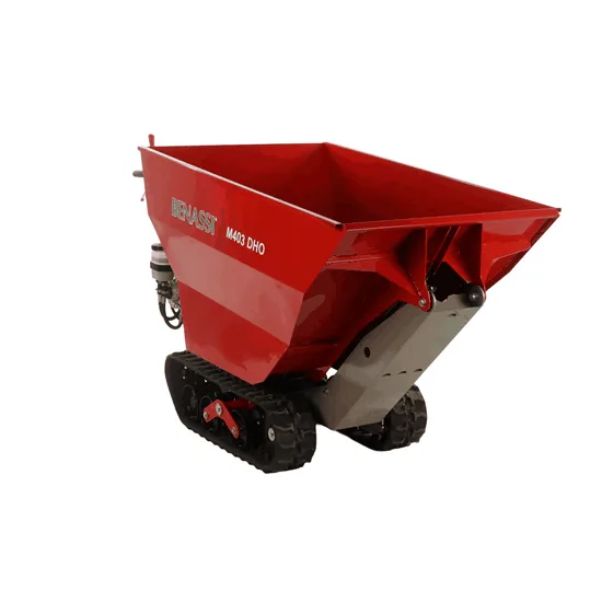 Benassi M403DHO - Brouette à chenilles - Benne hydraulique dumper - Capacité 400 kg