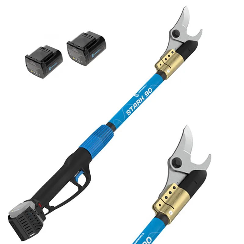 Campagnola Stark 90 - Sécateur électrique d'élagage - 2x 21.6V 2.5Ah - Diamètre de coupe 40 mm